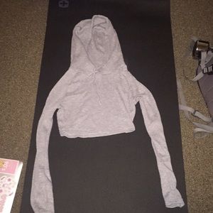 Gymshark Slounge Cropped Workout Hoodie